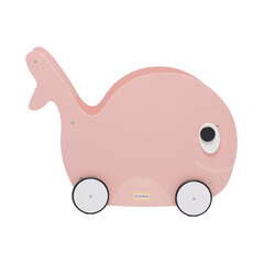 Stumjamo rotaļlietu glabāšanas komplekts mazulim Whale Paris Pink cena un informācija | Rotaļlietas zīdaiņiem | 220.lv