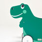 Stumjamo rotaļlietu uzglabāšanas vieta toddler Dino zaļš cena un informācija | Rotaļlietas zīdaiņiem | 220.lv