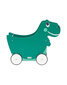 Stumjamo rotaļlietu uzglabāšanas vieta toddler Dino zaļš cena un informācija | Rotaļlietas zīdaiņiem | 220.lv