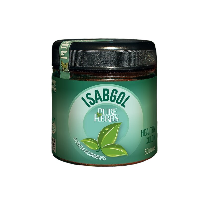 Ājurvēdas augs PureHerbs.Eu ISABGOL, 70 g цена и информация | Tējas un ārstniecības augi | 220.lv
