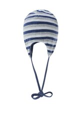 Zēnu cepure, cimdzila, svītraina, zila, Bellybutton cena un informācija | Zīdaiņu cepures, cimdi, šalles | 220.lv
