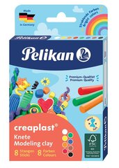 Plastilīns Pelikan, 8 gab. cena un informācija | Modelēšanas un zīmēšanas piederumi | 220.lv