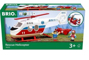 Glābšanas helikopters Brio 36022 cena un informācija | Rotaļlietas zēniem | 220.lv