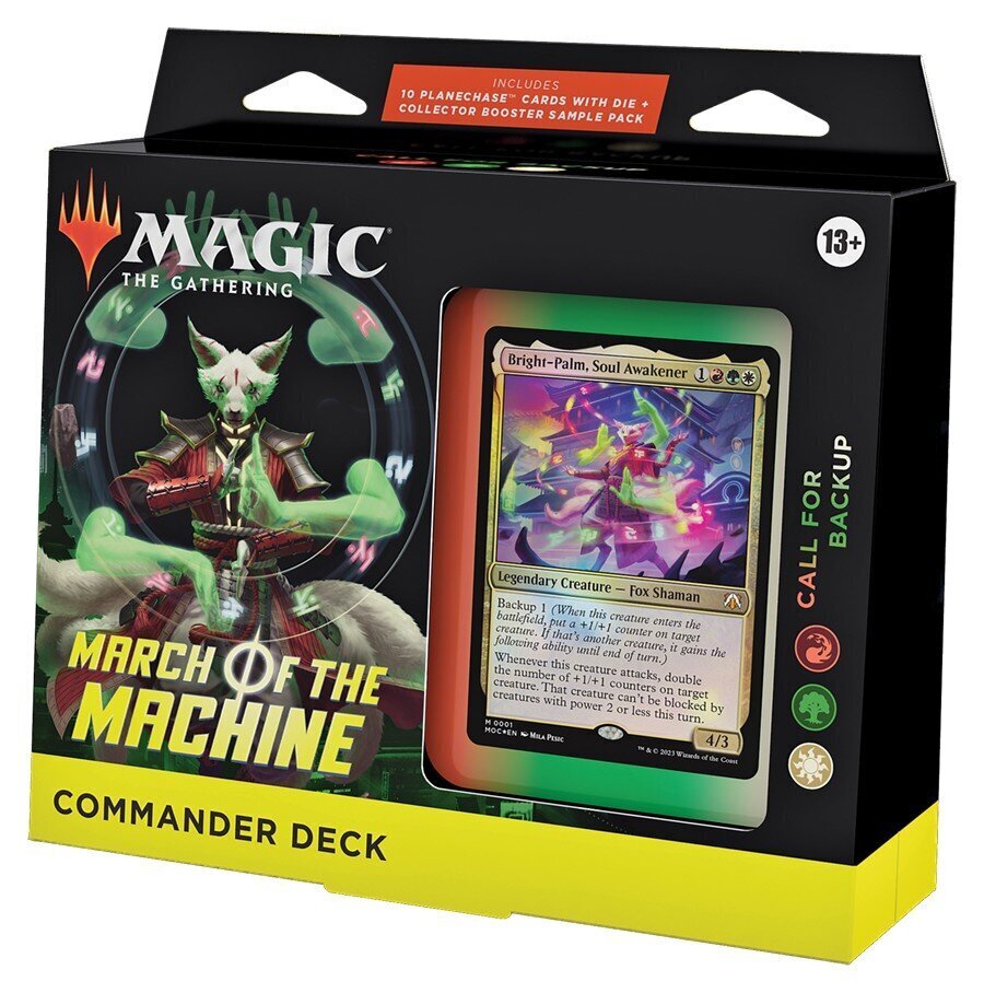 Galda spēle Magic: The Gathering March of the Machine Commander Deck Call  For Backup цена | 220.lv