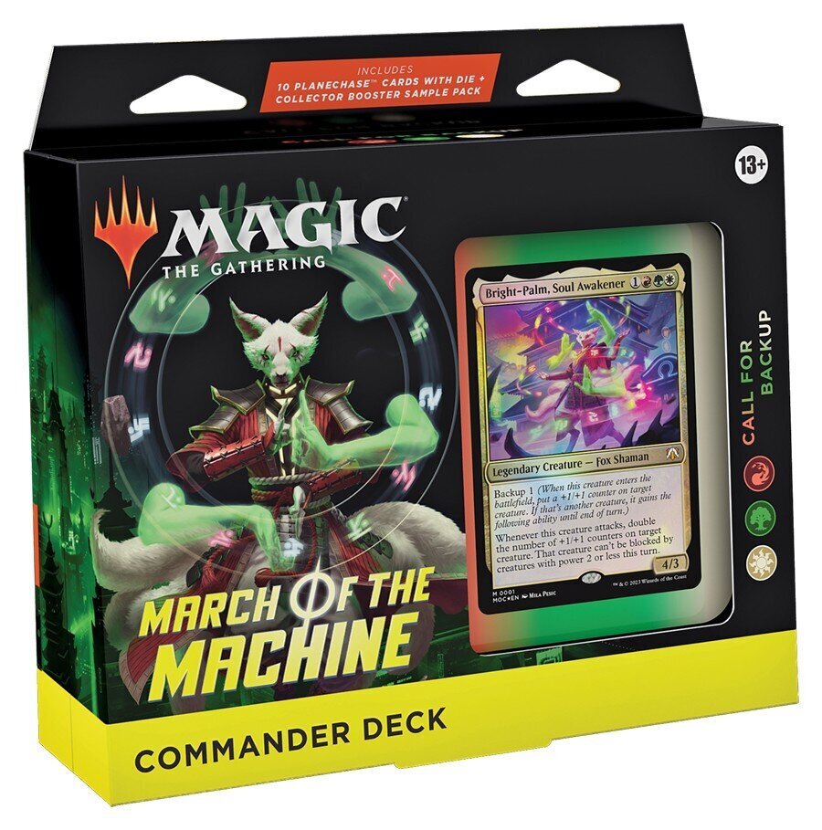 Galda spēle Magic: The Gathering March of the Machine Commander Deck Call  For Backup цена | 220.lv