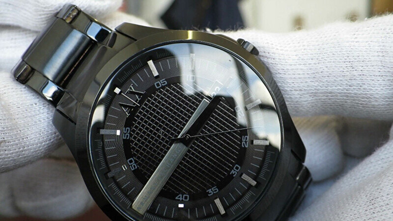 Vīriešu pulkstenis Armani Exchange Hampton AX2104 cena un informācija | Vīriešu pulksteņi | 220.lv