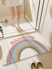 Absorbējošs vannas istabas paklājs RAINBOW cena un informācija | Vannas istabas aksesuāri | 220.lv