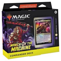 Galda spēle Magic: The Gathering March of the Machine Commander Deck Growing Threat cena un informācija | Galda spēles | 220.lv