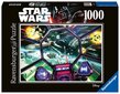 Puzle Ravensburger Zvaigžņu kari: Tie Fighter Cockpit 16920, 1000 gab. цена и информация | Puzles, 3D puzles | 220.lv