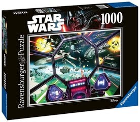 Puzle Ravensburger Zvaigžņu kari: Tie Fighter Cockpit 16920, 1000 gab. cena un informācija | Puzles, 3D puzles | 220.lv