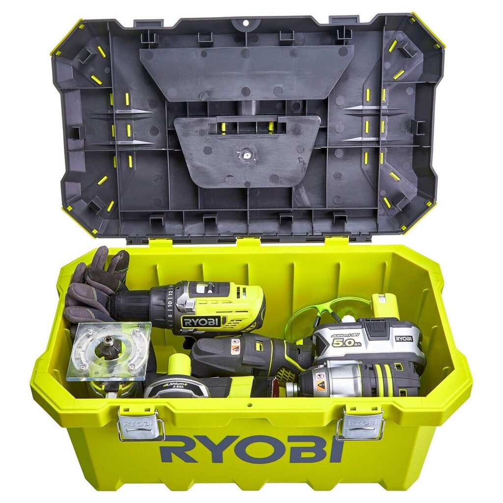 Instrumentu kaste Ryobi RTB19INCH 33 L (49 X 29 X 24 cm) цена и информация | Instrumentu kastes | 220.lv