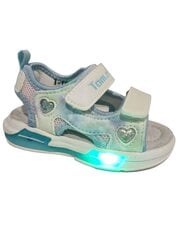 Meiteņu sandales ar gaismiņām TOM.M. цена и информация | Детские сандали | 220.lv