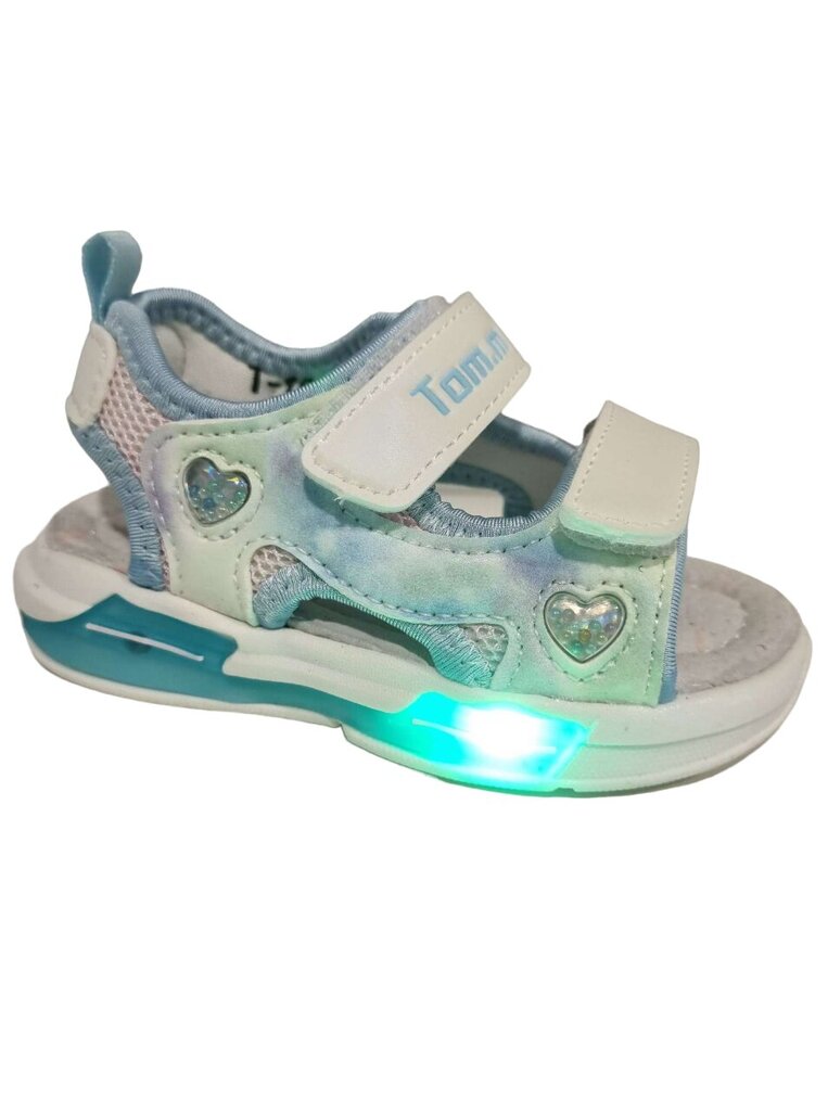 Meiteņu sandales ar gaismiņām TOM.M. цена и информация | Bērnu sandales | 220.lv