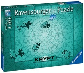 Puzle Ravensburger Puzzle Krypt Metallic Mint 17151, 736 gab. cena un informācija | Puzles, 3D puzles | 220.lv