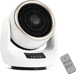 Kompakts ventilatora sildītājs ar tālvadības pulti Saneo 002073, balts cena un informācija | Ventilatori | 220.lv