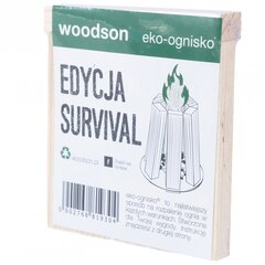 Woodson Eko kamīna šķiltavas Survival цена и информация | Древесный уголь, брикеты, средства для розжига | 220.lv