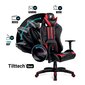 Diablo X-Ray 2.0 King Size melns - sarkans ergonomisks krēsls cena un informācija | Biroja krēsli | 220.lv