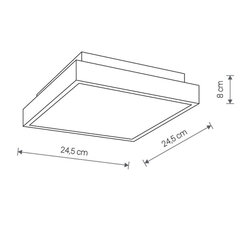 Piekarama LED lampa Bassa цена и информация | Люстры | 220.lv