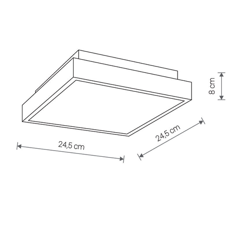 Piekarama LED lampa Bassa cena un informācija | Piekaramās lampas | 220.lv