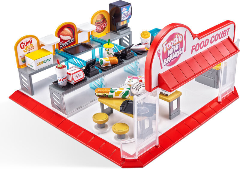 Spēļu komplekts 5 Surprise Mini Food Court цена и информация | Rotaļlietas meitenēm | 220.lv