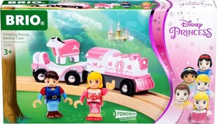 Apburtās princeses akumulatora vilciens Brio Disney 32257 cena un informācija | Rotaļlietas zēniem | 220.lv