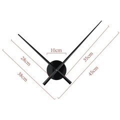JULMAN настенные часы - стрелки T4650B цена и информация | Часы | 220.lv