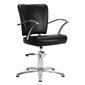 Profesionāls frizieru krēsls GABBIANO DALLAS, melns cena un informācija | Mēbeles skaistumkopšanas saloniem | 220.lv