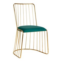 Velūra uzgaidīšanas krēsls QS-M00, zaļš cena un informācija | Mēbeles skaistumkopšanas saloniem | 220.lv