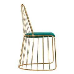 Велюровое кресло для ожидания QS-M00, зелёного цвета цена и информация | Мебель для салонов красоты | 220.lv