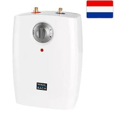 Boilers, novietojams zem izlietnes, 5 l, bezspiediena, plāns, ar trīs virzienu bezspiediena virtuves jaucējkrānu Wahlbach UTS5 цена и информация | Водонагреватели | 220.lv