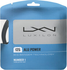 Stīga tenisa raketei Luxilon Alu Power 125, 12 m cena un informācija | Āra tenisa preces | 220.lv