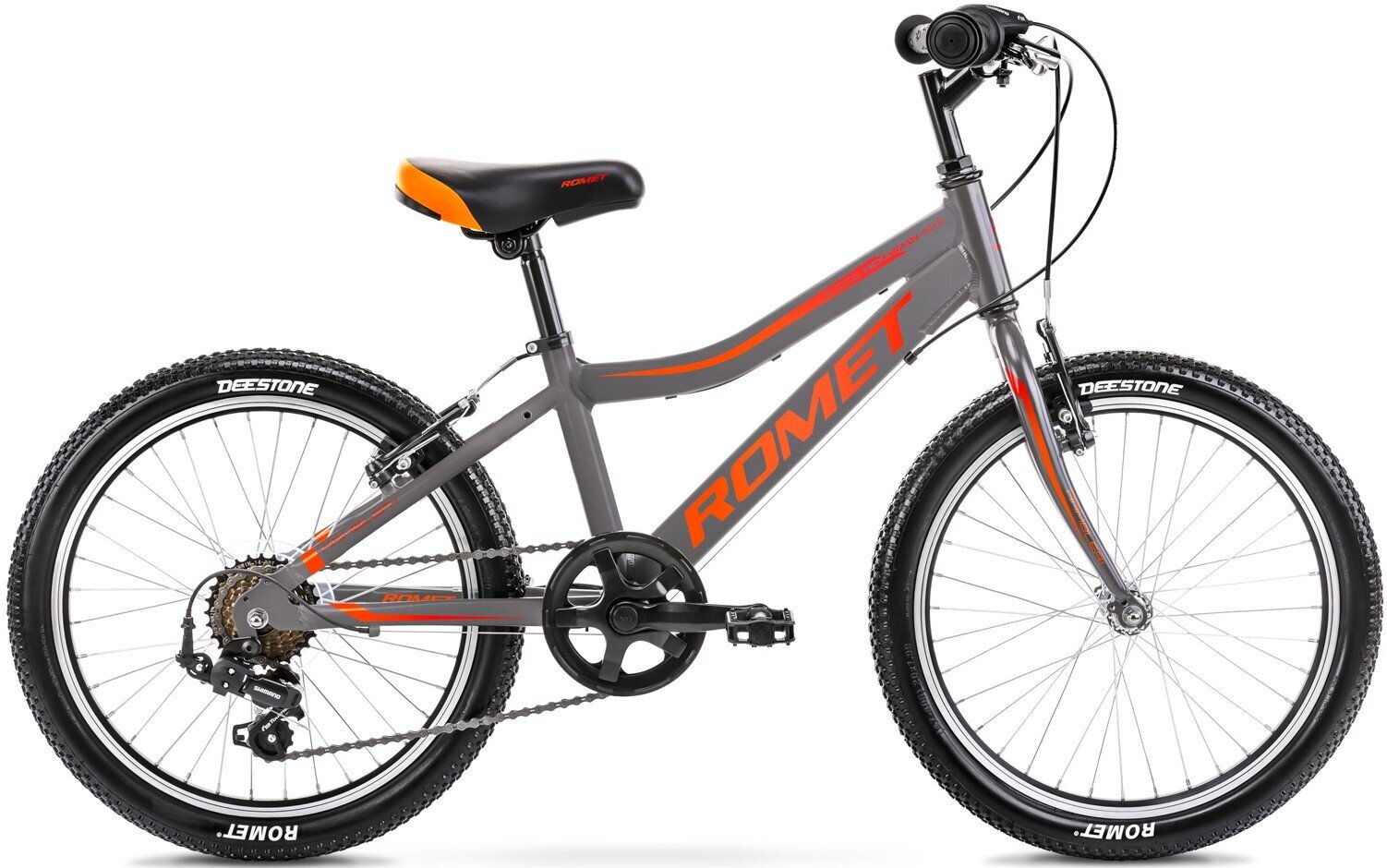 Velosipēds Romet Rambler Kid 1 20" Alu 2023, pelēks cena un informācija | Velosipēdi | 220.lv