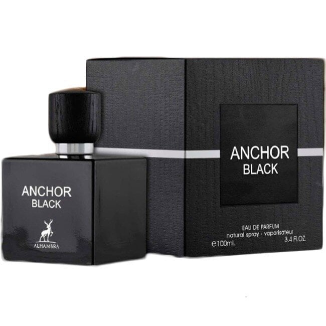 Parfimērijas ūdens Alhambra Anchor Black EDP vīriešiem, 100 ml cena un informācija | Vīriešu smaržas | 220.lv