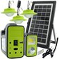 Mobilā izdzīvošanas komplekta barošanas avots ar saules paneli, 303x105x223mm цена и информация | Citas tūrisma preces | 220.lv