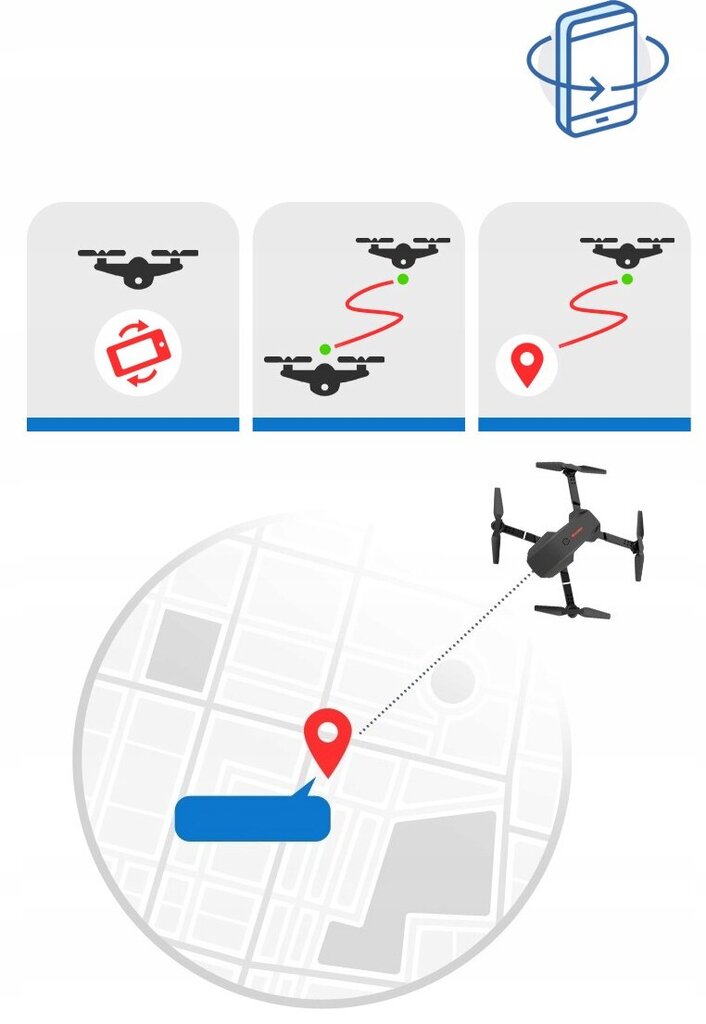 Drons ar kameru Allnoel E95 pro цена и информация | Rotaļlietas zēniem | 220.lv