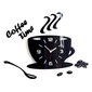 Sienas pulkstenis Coffee time цена и информация | Pulksteņi | 220.lv