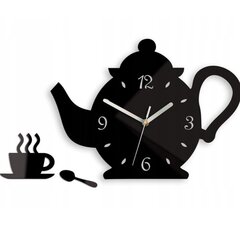 Sienas pulkstenis Coffee lover cena un informācija | Pulksteņi | 220.lv