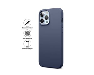 iPhone 12 Pro Max silikona maciņš, zilā krāsā cena un informācija | Telefonu vāciņi, maciņi | 220.lv