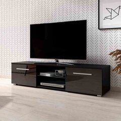 TV galdiņš Hakano Pareo, melns cena un informācija | TV galdiņi | 220.lv