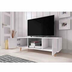 TV galdiņš Hakano Nubila, balts cena un informācija | TV galdiņi | 220.lv