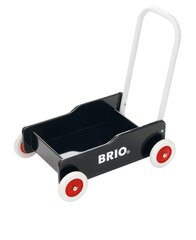 Толкаемая коляска BRIO 31351, черная цена и информация | Игрушки для малышей | 220.lv