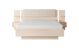 Кровать Dast 160x200 см, бежевая цена и информация | Кровати | 220.lv