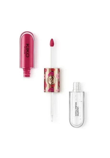 Divpusējs lūpu spīdums, Kiko Milano Unlimited Double Touch 145 Happy Birthday, 6 ml цена и информация | Lūpu krāsas, balzāmi, spīdumi, vazelīns | 220.lv