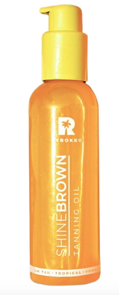 Īpaši ātras iedarbības iedeguma eļļa, Byrokko Shine Brown Tropical Oil, 145 ml cena un informācija | Paštonējošie līdzekļi | 220.lv