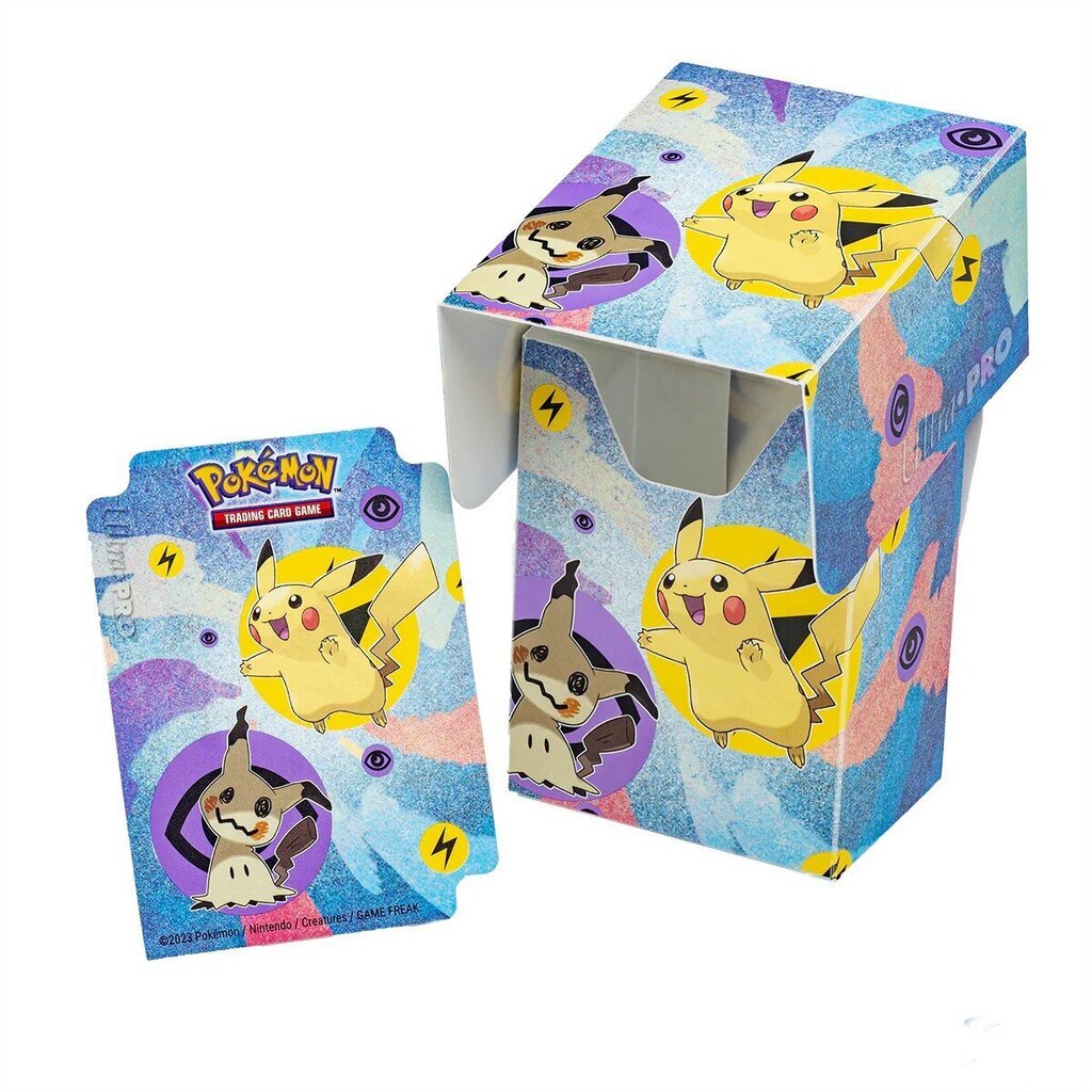 Kāršu spēles kaste UP Pikachu & Mimikyu цена | 220.lv