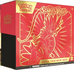 Kāršu spēle Pokemon TCG Scarlet & Violet Elite, Koraidon cena un informācija | Galda spēles | 220.lv