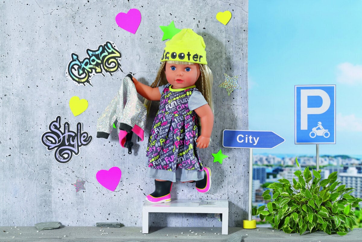 Lelle Baby Born City Deluxe Style cena un informācija | Rotaļlietas meitenēm | 220.lv