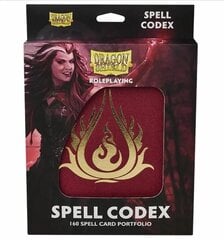 Spēļu kāršu albums Dragon Shield RPG Spell Codex Portfolio Blood Red cena un informācija | Galda spēles | 220.lv