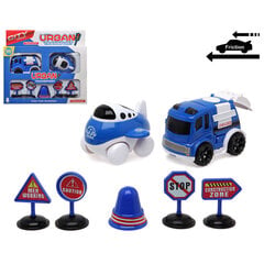 Transportlīdzekļu rotaļu komplekts BigBuy Kids Police cena un informācija | Rotaļlietas zēniem | 220.lv