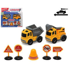 Transportlīdzekļu rotaļu komplekts BigBuy Kids Construction cena un informācija | Rotaļlietas zēniem | 220.lv